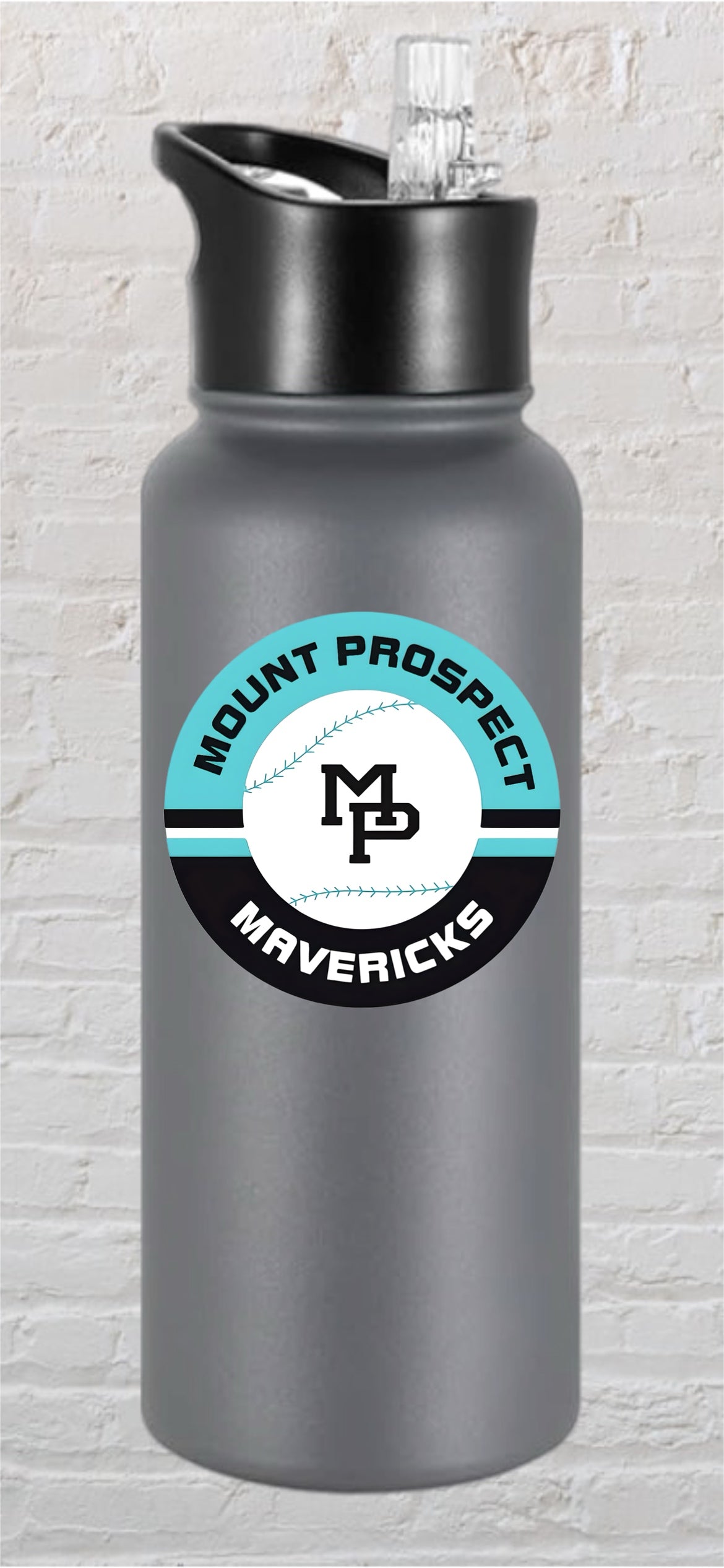 32 oz Insulated Stainless Steel Water Bottles with Straw Lid